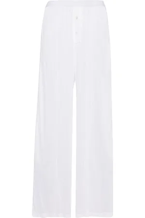 Kiki de Montparnasse Intime Boxer Wide-Leg Pants