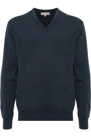 N.PEAL Burlington v-neck jumper