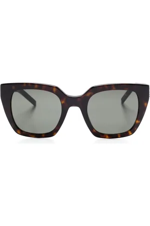 Saint Laurent Tortoiseshell-effect sunglasses