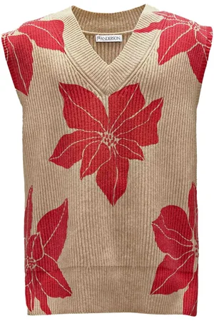 J.W.Anderson Floral-print sleeveless jumper