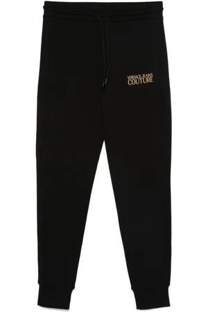 VERSACE Logo-embroidered track pants