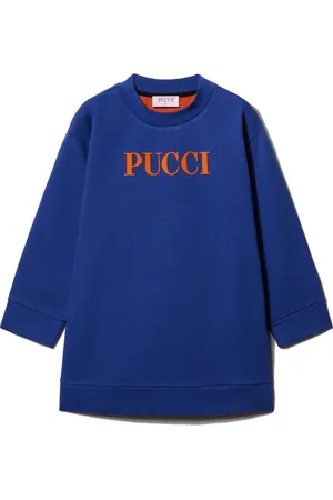 PUCCI Junior Logo-print cotton dress