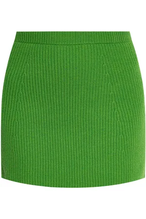 Sportmax Ribbed-knit mini skirt