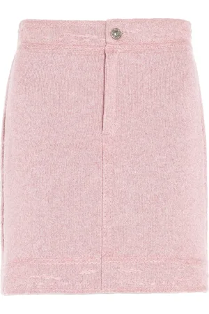 Barrie Contrast-stitch mini skirt