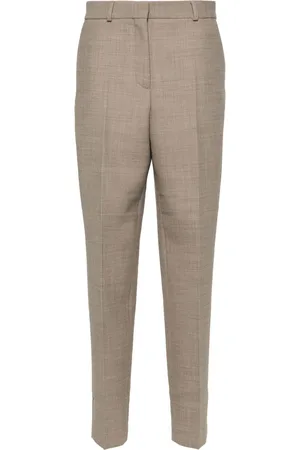 Totême M??lange-effect trousers