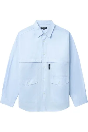 Comme des Garçons Quilted-panel shirt