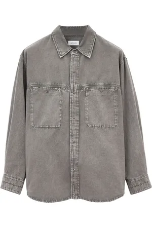 LEMAIRE Long-sleeve denim shirt