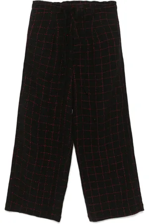 Glass Cypress Embroidered trousers