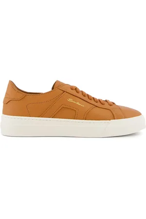 santoni Leather sneakers