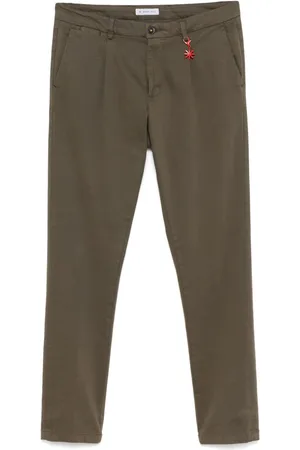 Manuel Ritz Pleated chino trousers