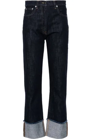 SEMICOUTURE Turn-up hem jeans