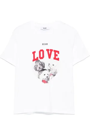 Msgm Graphic-print T-shirt