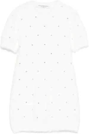 PHILOSOPHY DI LORENZO SERAFINI Crystal-embellished dress