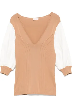 Liu Jo V-neck knitted top