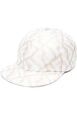 Fendi FF logo-print silk baseball cap