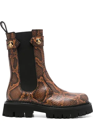 Moschino Snakeskin-effect boots
