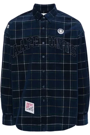 A Bathing Ape Logo-patch shirt