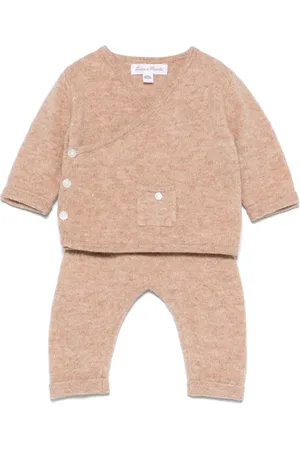 Tartine Et Chocolat Wool sweater and trousers set