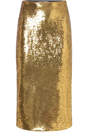 Ermanno Firenze Sequinned midi skirt