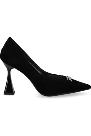 Karl Lagerfeld 90mm logo-plaque pumps