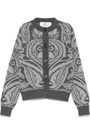 Etro Intarsia-knit cardigan