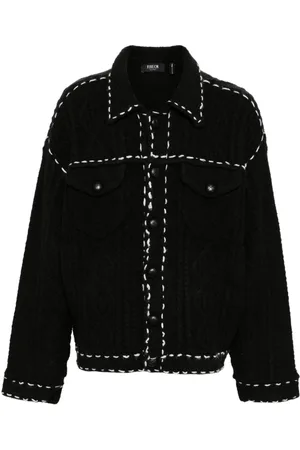 FIVE CM Cable-knit cardigan