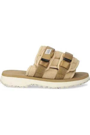 Suicoke deals 7 nots shearling-lined closed toe sandals