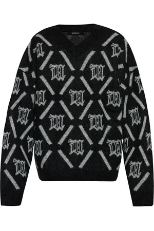 MISBHV Intarsia-knit logo jumper