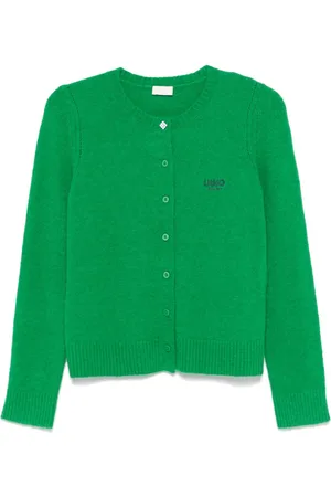 Liu Jo Logo-embroidered cardigan