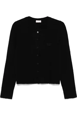 Liu Jo Logo-embroidered cardigan