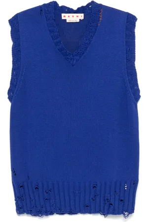 Marni Cotton V-neck vest