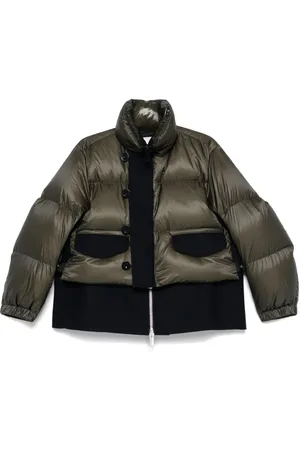 SACAI Layered puffer jacket