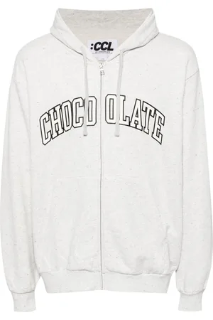 Chocoolate Logo-printed hooded jacket