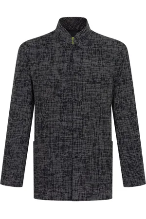 SHANGHAI TANG Textured Tang Suit jacket