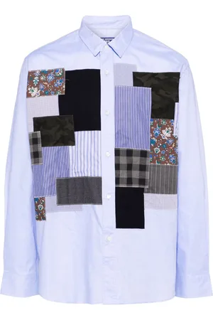JUNYA WATANABE Patchwork stripe shirt