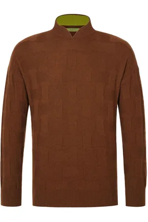 SHANGHAI TANG Silver Ingot jacquard jumper