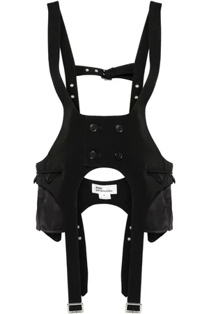 NOIR KEI NINOMIYA Double-breasted gilet