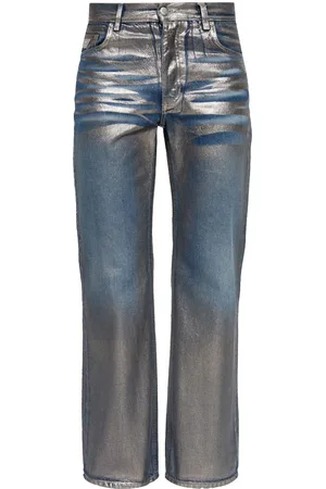 MISBHV Coated straight jeans