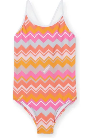 Missoni All-over chevron-print swimsuit