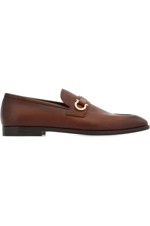Salvatore Ferragamo Gancini-plaque loafers