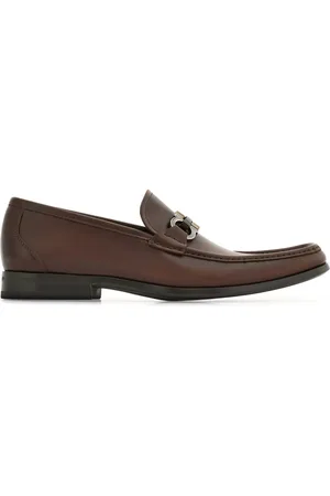 Salvatore Ferragamo Gancini-plaque loafers