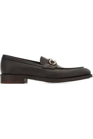 Salvatore Ferragamo Gancini-plaque loafers
