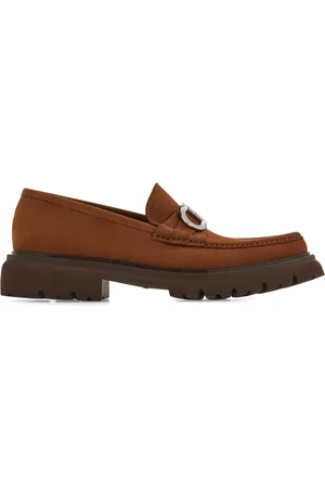 Salvatore Ferragamo Gancini-plaque loafers