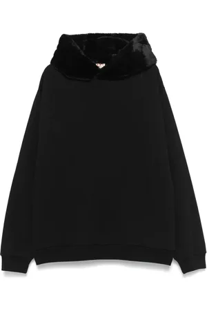 Marni Fur-hood sweatshirt