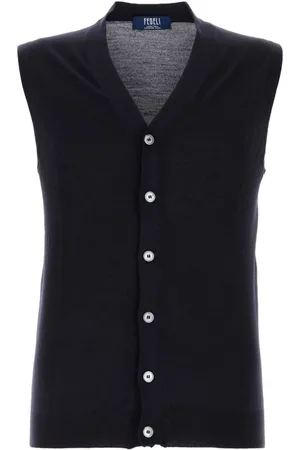 FEDELI Virgin wool vest