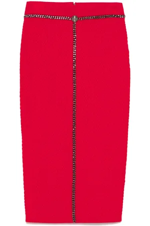 Elisabetta Franchi Chain-detail midi skirt