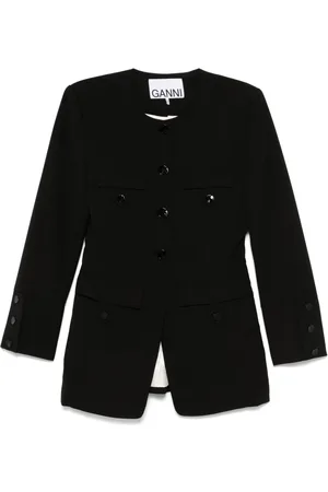 Ganni Fitted blazer
