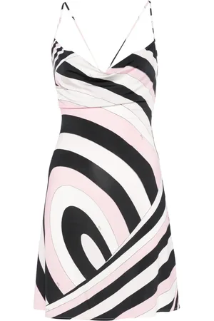 Puccini Iride-print mini dress
