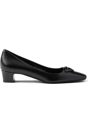 Prada 35mm Saffiano leather pumps