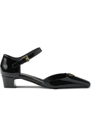 Prada 35mm patent-leather pumps